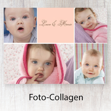 Geschenke-Fotocollagen